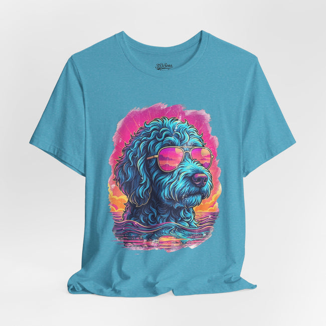 Doodle Vice City 90s Retro Tee — Funny Vintage Style T-Shirt