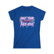 Women's 'Shut Your Stupid Face Hole' 80's Themed Tee