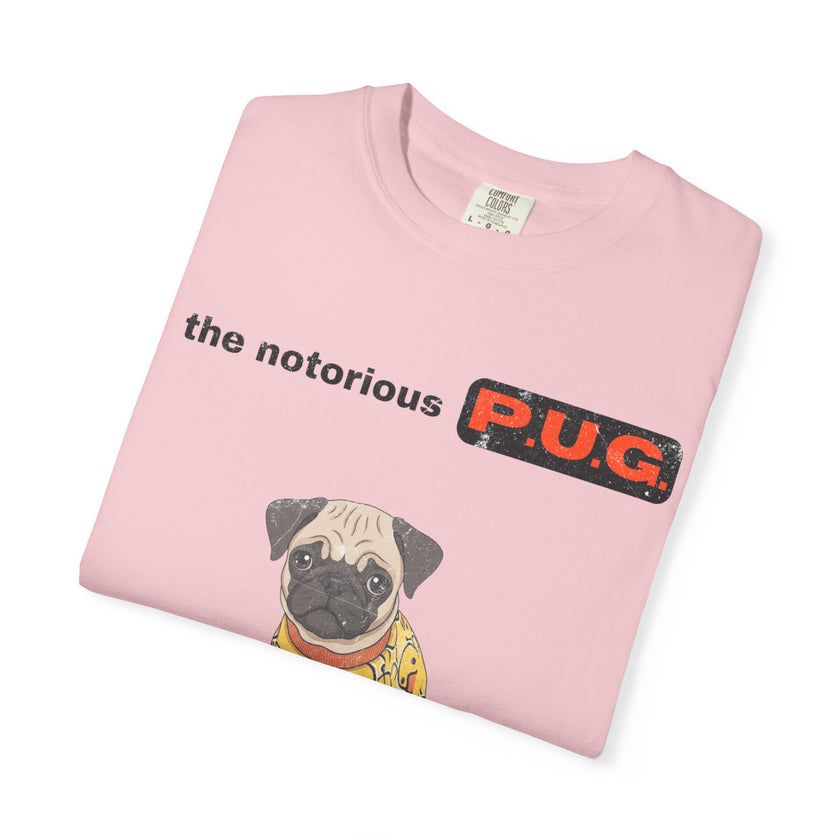 The Notorious P.U.G. T-Shirt — 'Ready for Bed' Pug Graphic Tee