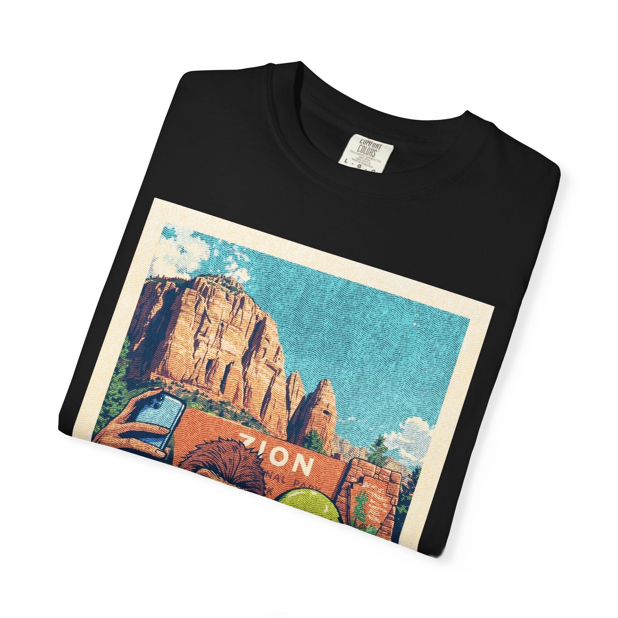 Alien & Bigfoot Zion National Park T-Shirt — National Park Adventure Tee