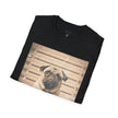 Pug Shot T-Shirt — Funny Pug Police Lineup Tee