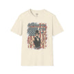 Pumped for July 4th T-Shirt | Patriotic Buff Abraham Lincoln Flag Design
