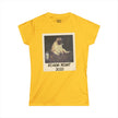 Personalized Polaroid Photo Tee – Custom Women's Softstyle T-Shirt