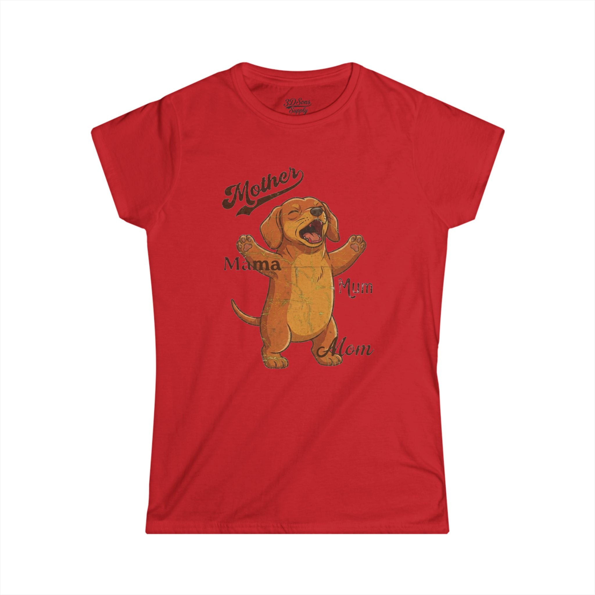 Mother's Day Dachshund Mom Tee — Wiener Dog Mama T-Shirt