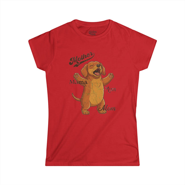 Mother's Day Dachshund Mom Tee — Wiener Dog Mama T-Shirt