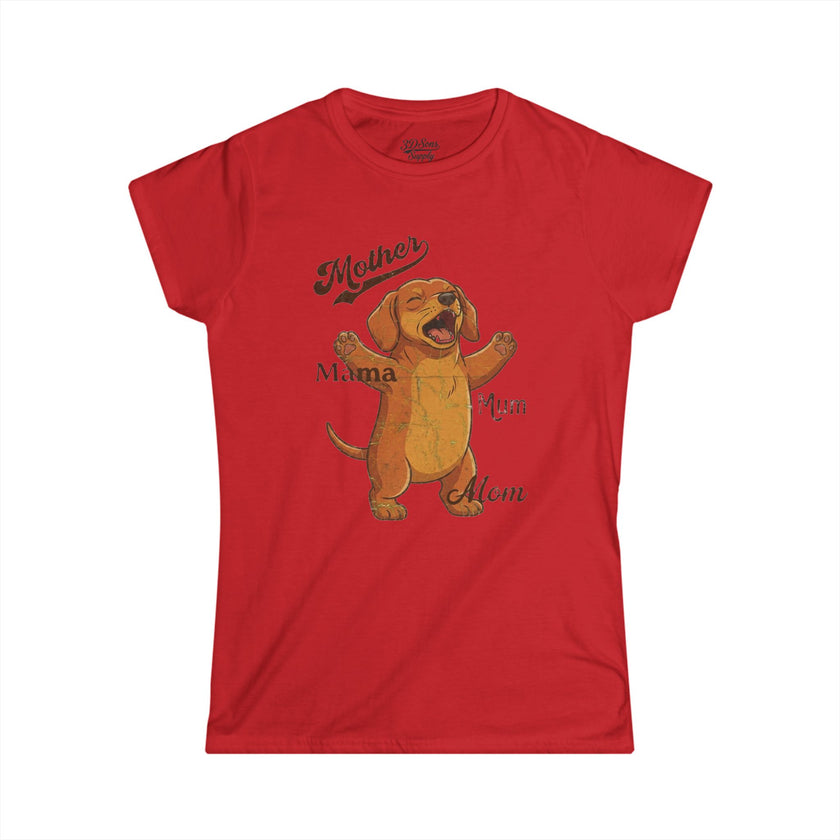 Mother's Day Dachshund Mom Tee — Wiener Dog Mama T-Shirt