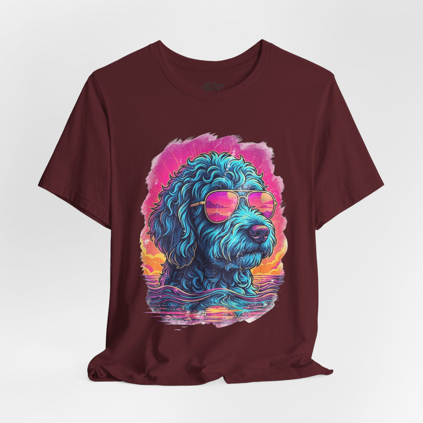 Doodle Vice City 90s Retro Tee — Funny Vintage Style T-Shirt